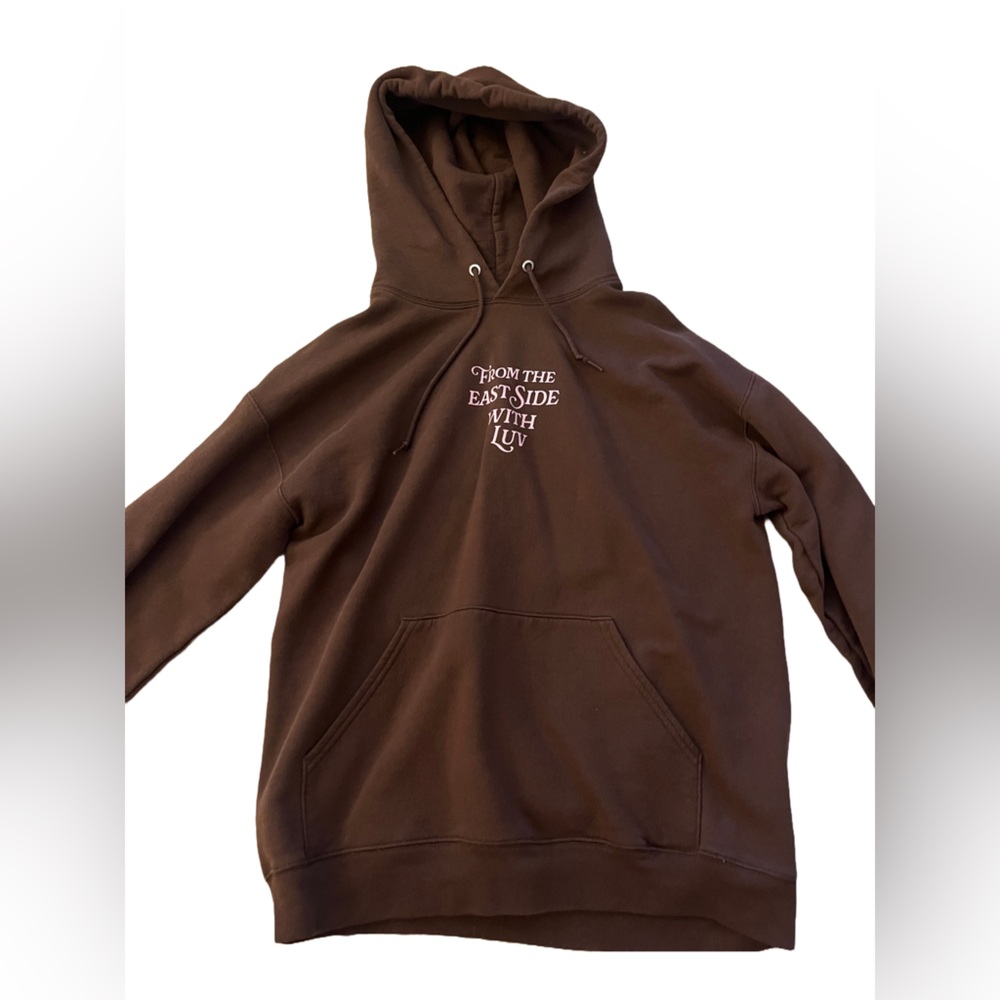 Men’s brown hoodie